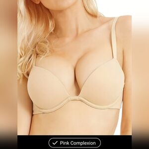 Seemless Nude Push-Up Bra